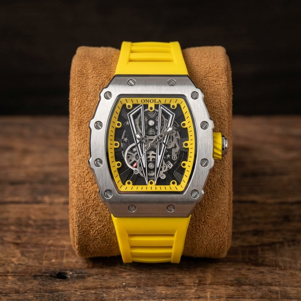 Montre Squelette Steampunk Homme