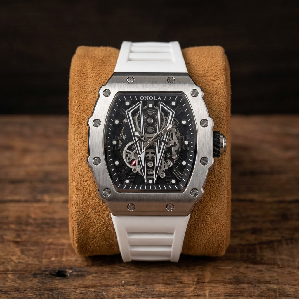 Montre Squelette Steampunk Homme