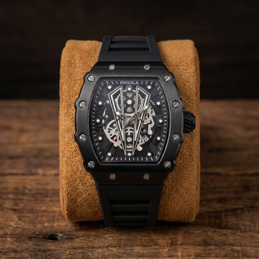 Montre Squelette Steampunk Homme