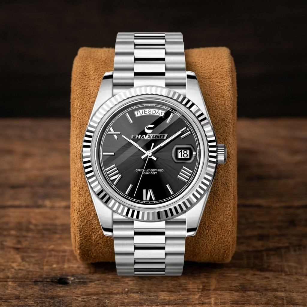 Montre Jour-Date Homme Classique