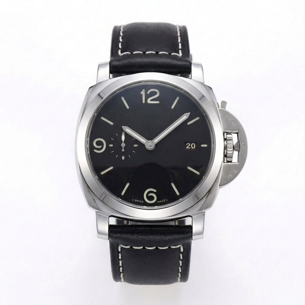 Montre à Quartz Mode Trois Aiguilles avec Sous-Cadran pour Homme