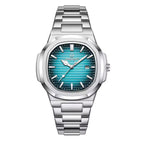 Montre Carrée-Ronde de Luxe pour Homme