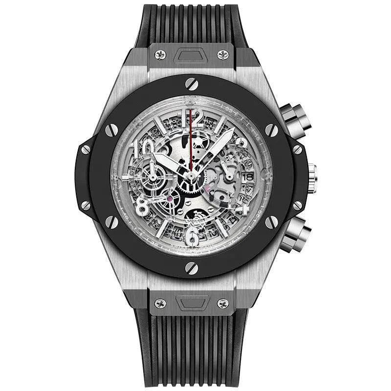Montre Quartz Sport Calendrier Silicone II pour Homme